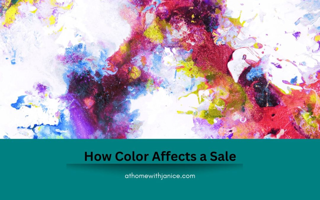 How Color Affects a Sale